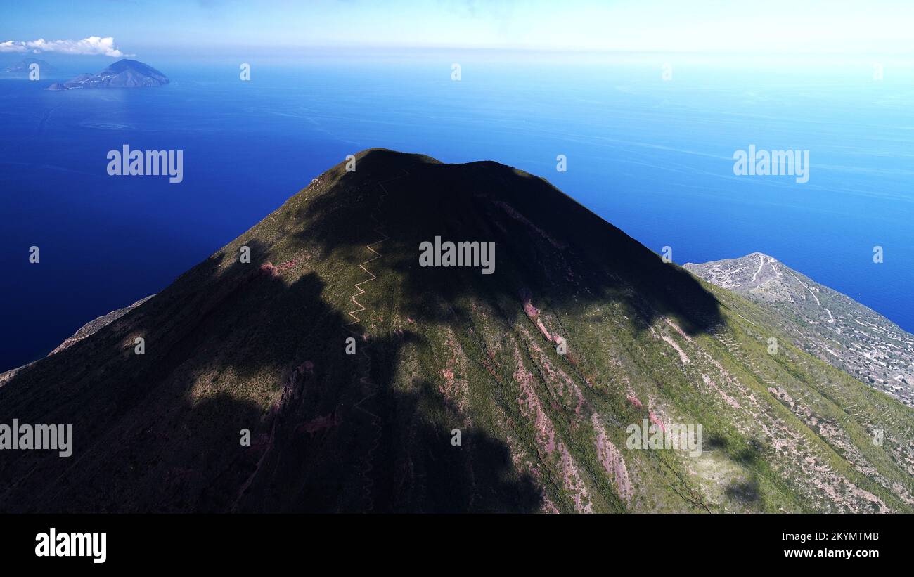 Isola di Salina Stock Photo