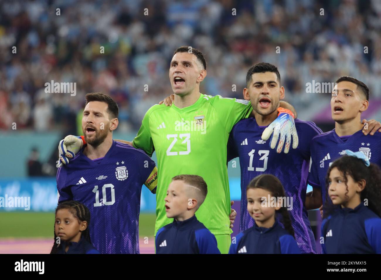 Doha, Qatar. Fifa World Cup. Match 39. Poland vs. Argentina. 30th