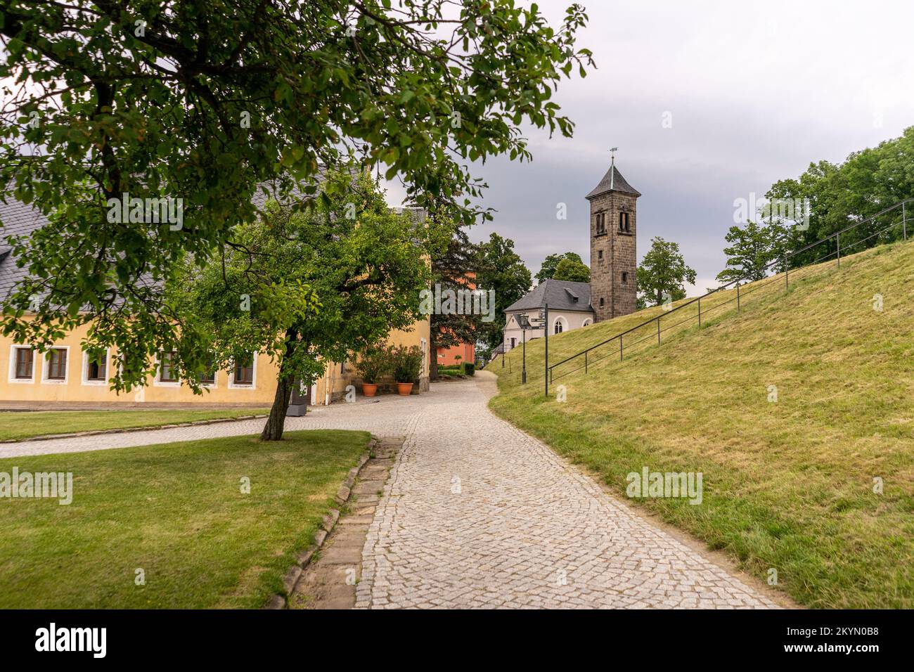 Konigstein is a huge fortress in southeastern Germany Stock Photo - Alamy