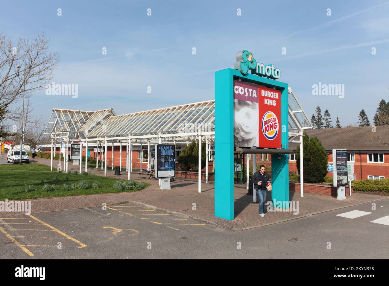 Travelodge and Moto service area, Junction 47 M4 motorway, Swansea