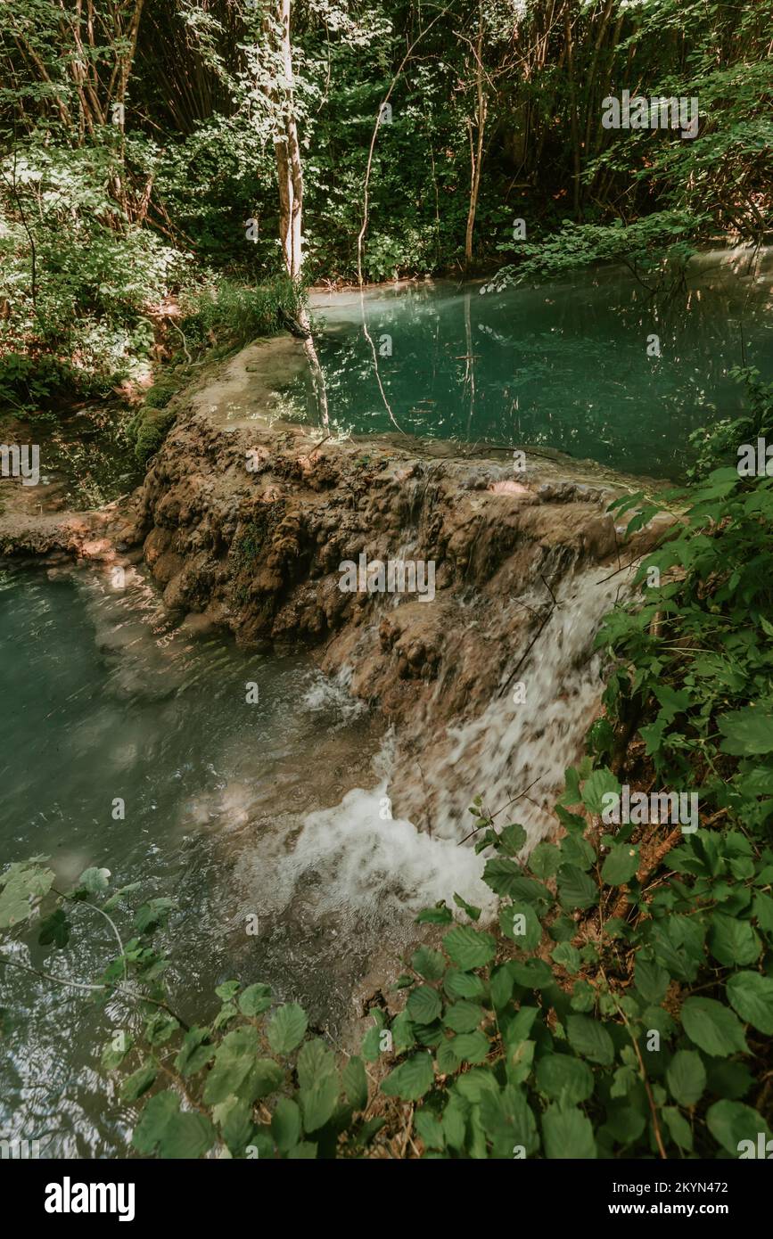 Waterfall Bigar Lagoon in Stara Planina in Serbia Stock Photo