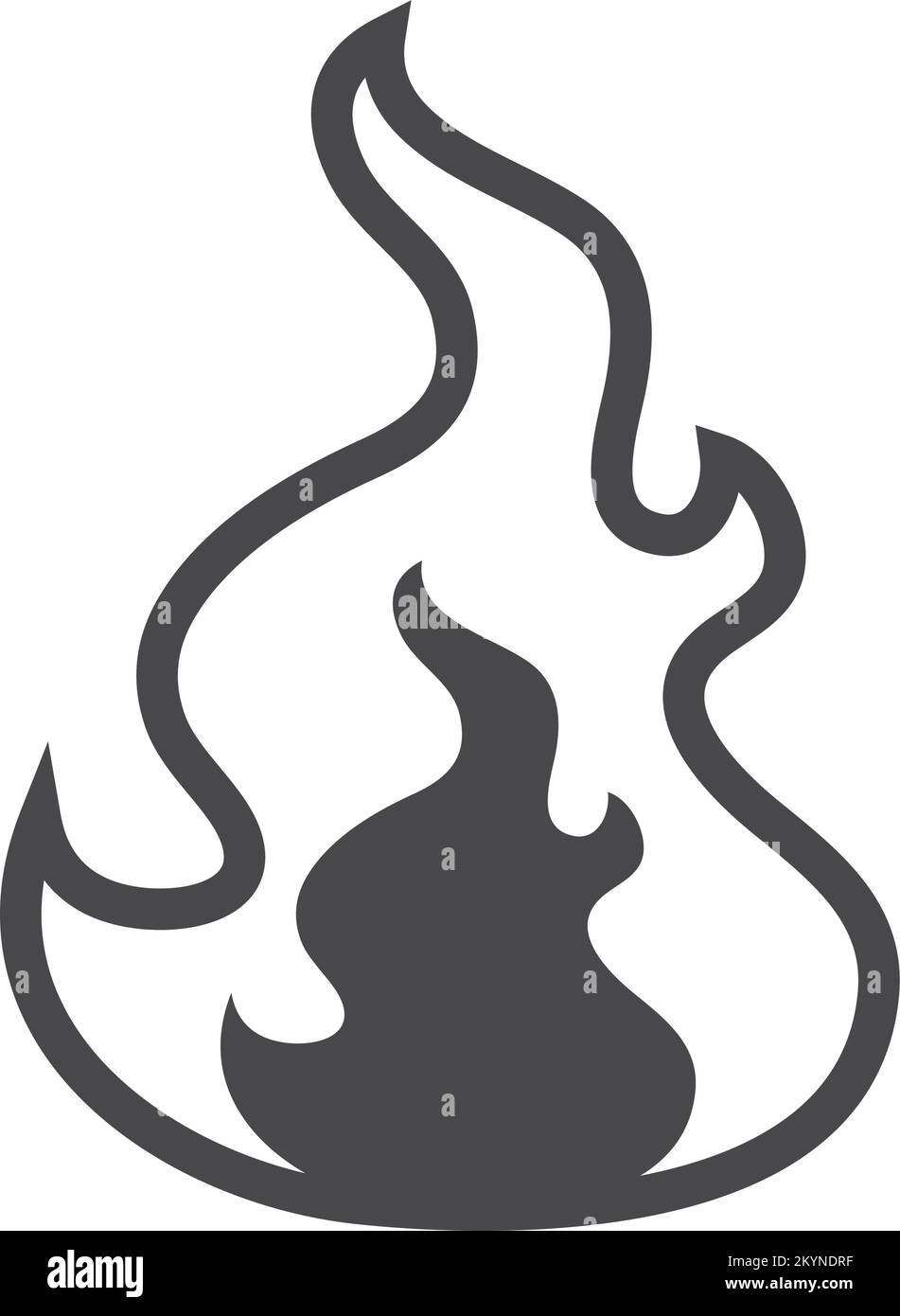 fire flame icon Stock Vector Image & Art - Alamy