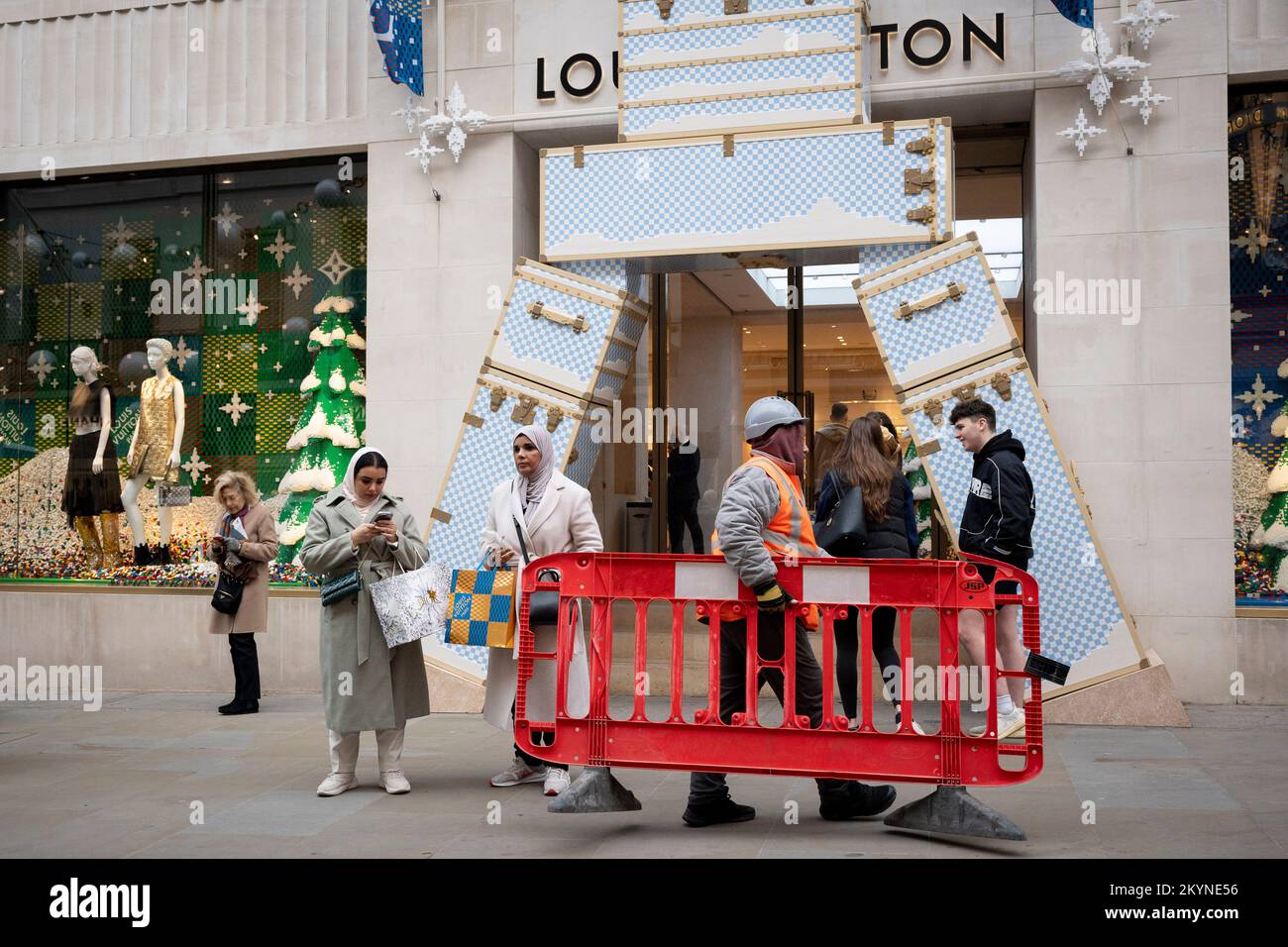 Louis Vuitton Teams Up With Lego on Holiday Window Displays