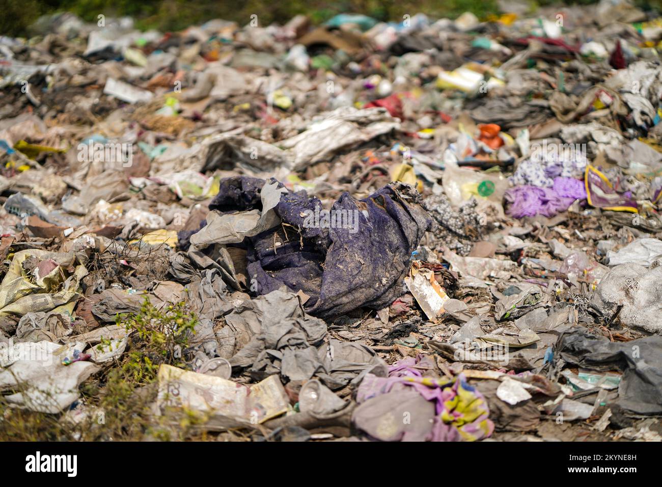plastic, polythene, garbage, dumping area, Garbage or trash, Land