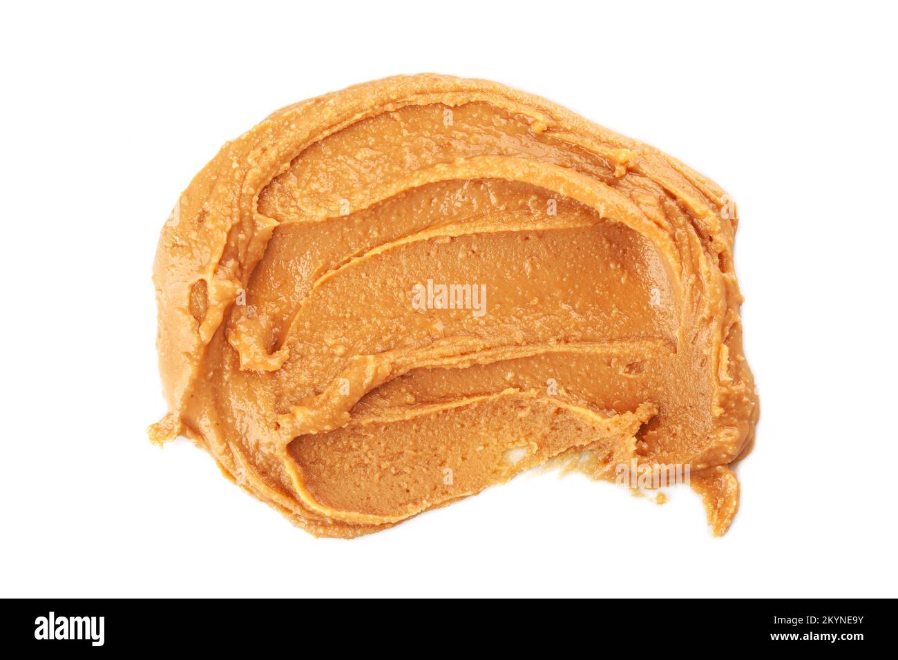 A Victor mouse trap baited with peanut butter isolated on white Stock Photo  - Alamy