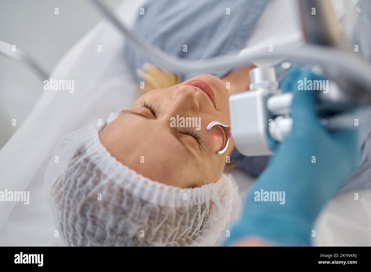 Skin cleaning beauty procedure hi-res stock photography and images - Alamy
