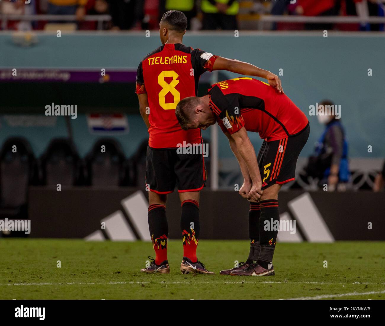 Al Rayyan, Catar. 01st Dec, 2022. Party Croatia vs Belgium, match