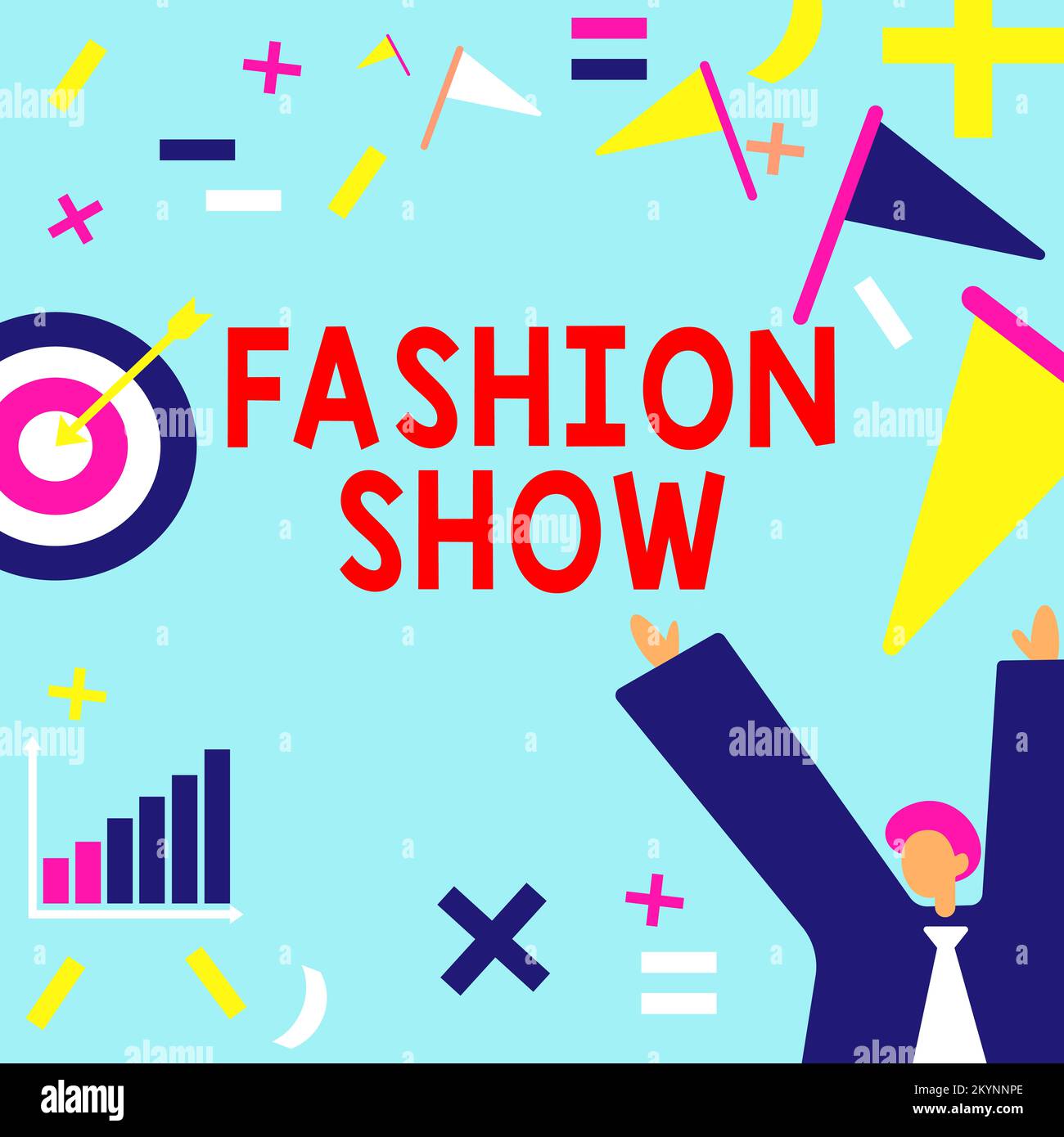 Handwriting text Fashion Show. Word for exibition that involves styles