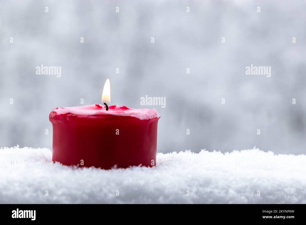 Snow on Fire Scented Candle main image 1