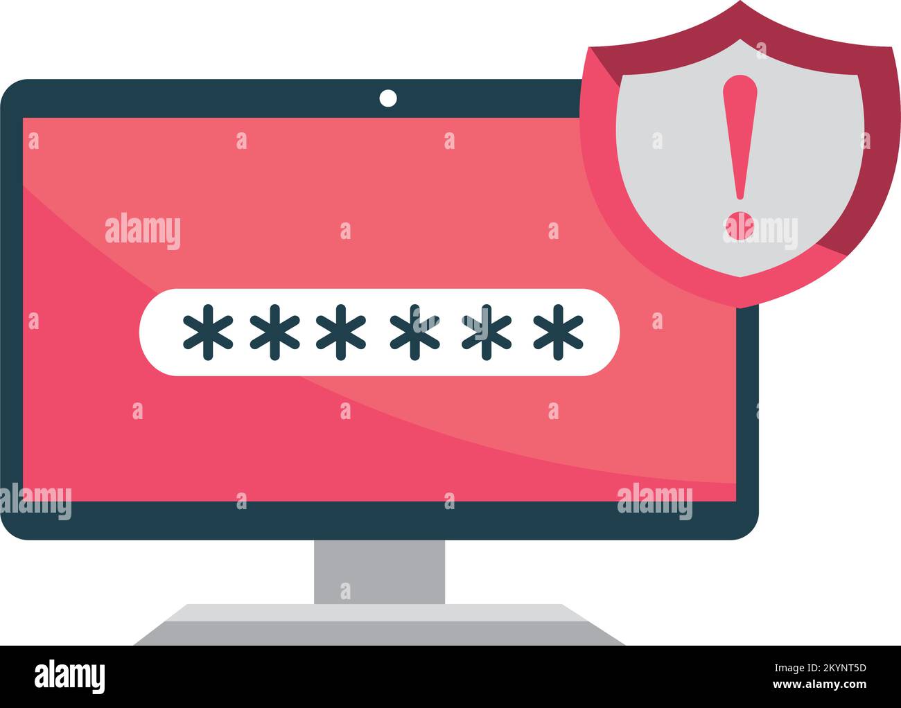 Misappropriation Computer Code computer warning cyber fraud Stock Vector Image & Art - Alamy