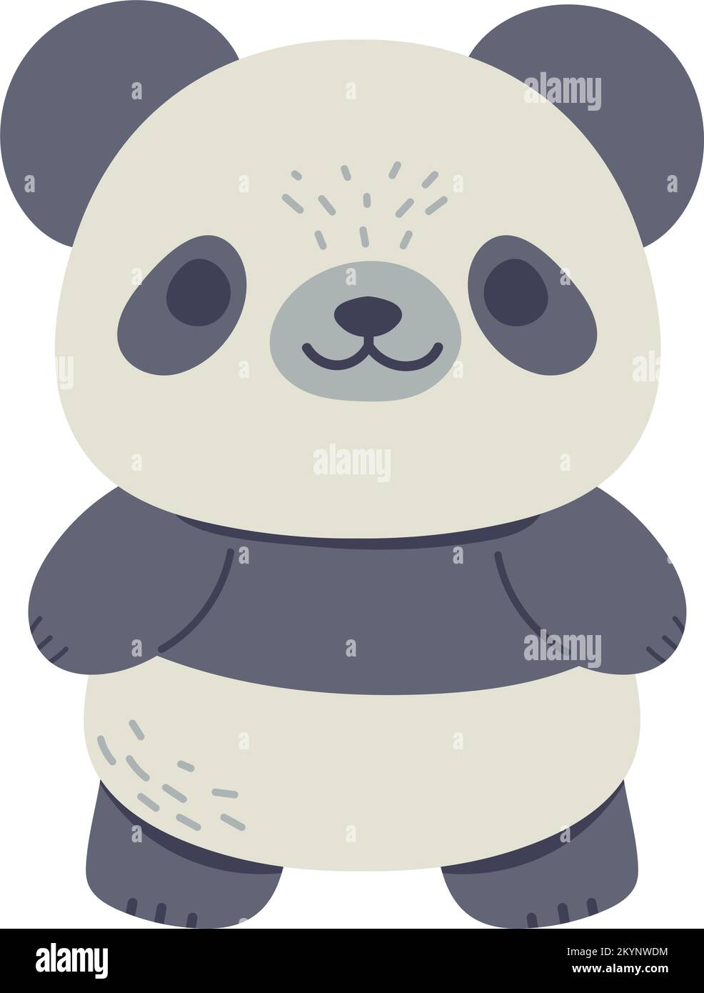 Cute bear panda kawaii character hi-res stock photography and images - Page  12 - Alamy