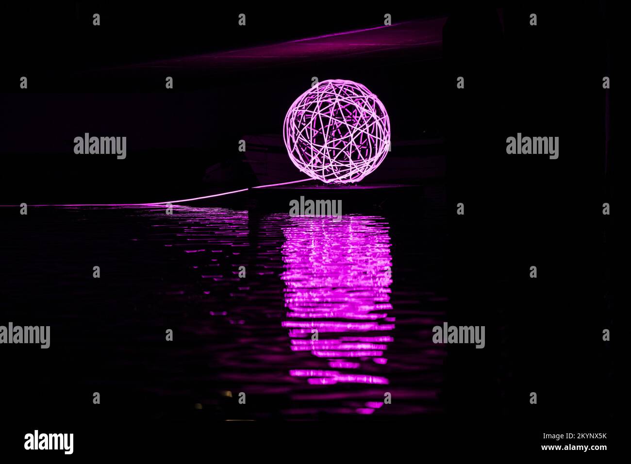 AMSTERDAM Numerous light art projects can be viewed during the