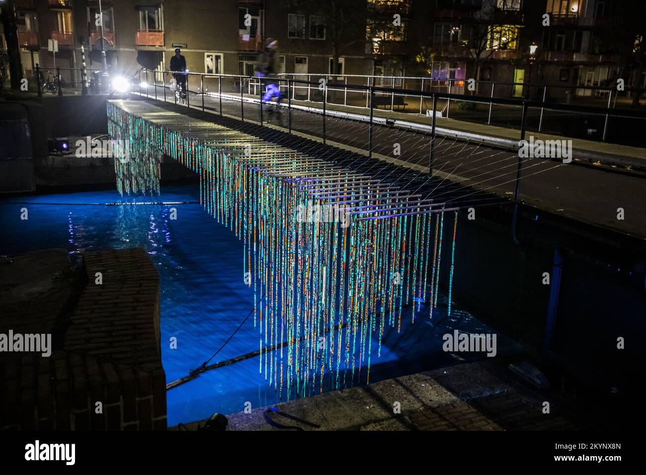 AMSTERDAM Numerous light art projects can be viewed during the