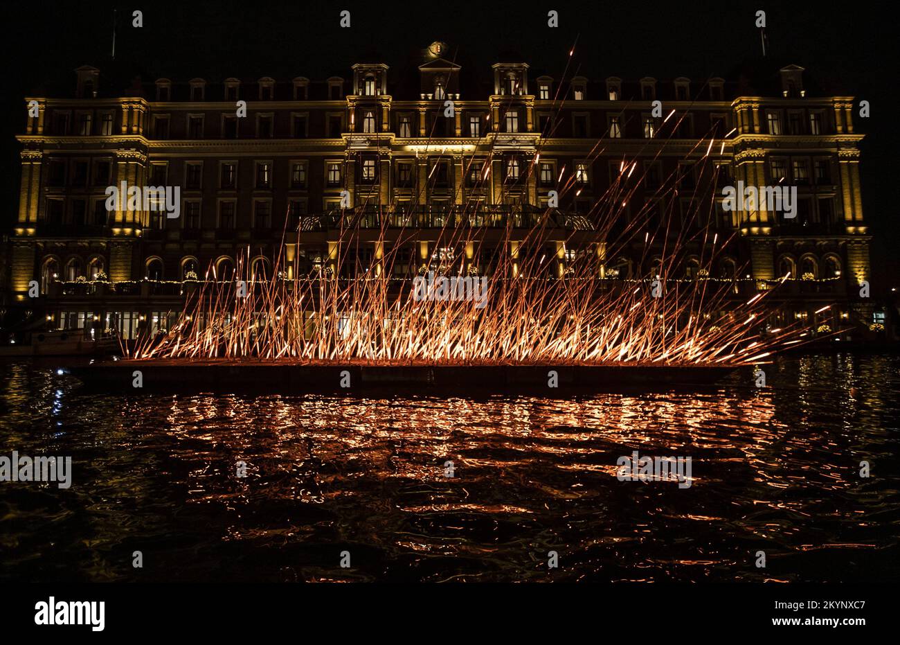 AMSTERDAM Numerous light art projects can be viewed during the