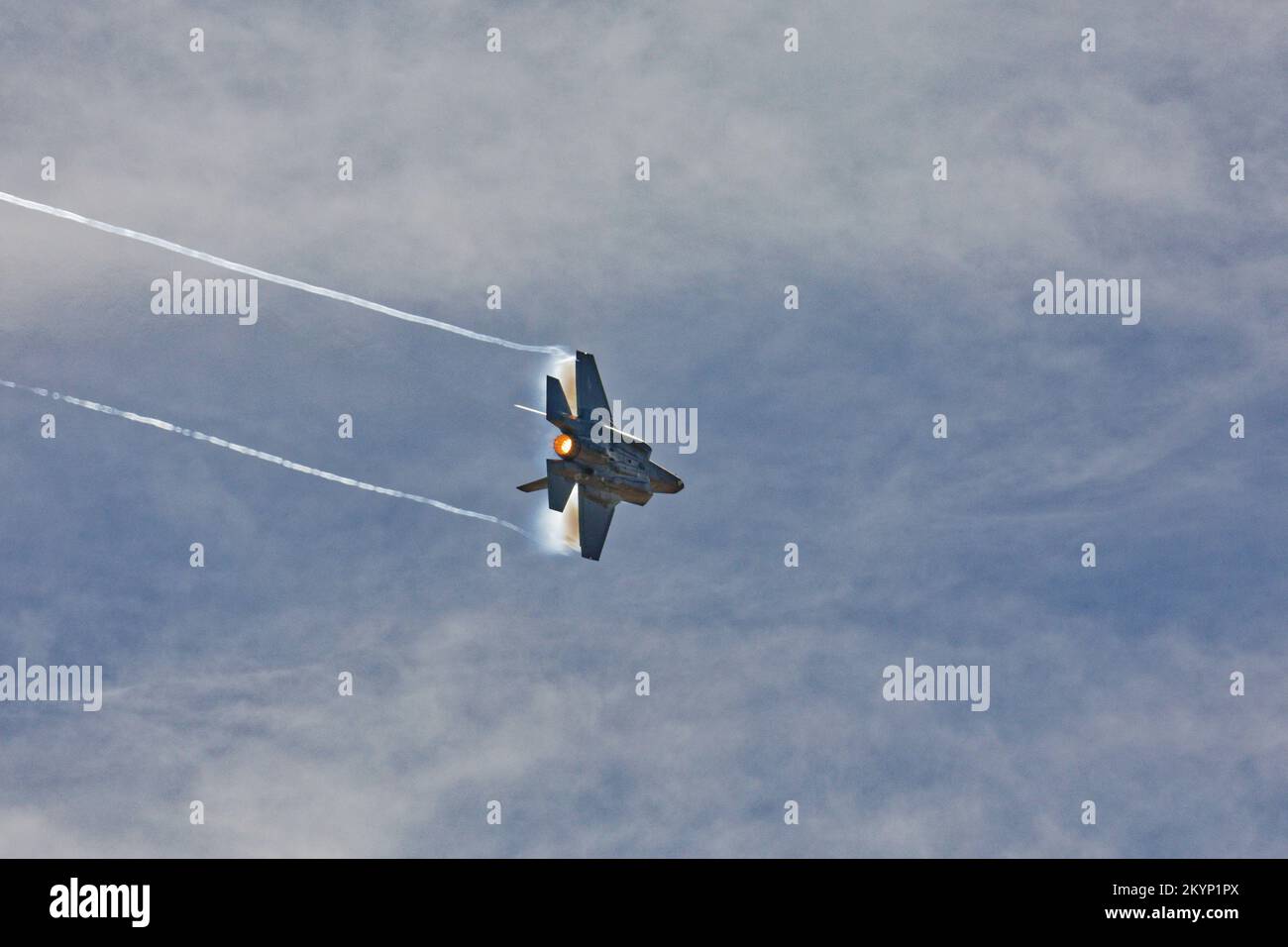 Air Show F-35 Lightning 2 Stock Photo