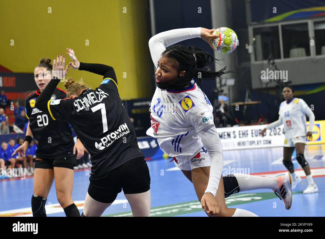 Women's handball European Championship 2022 Main Group match between France and Germany Stock Photo
