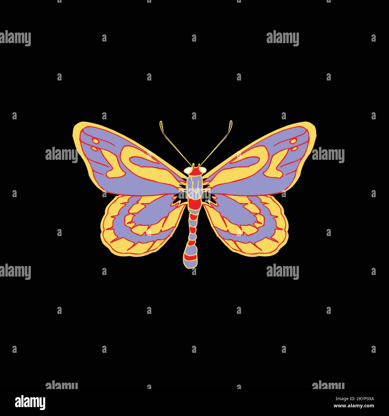 Logotype momern blutterfly vector icon design Stock Vector