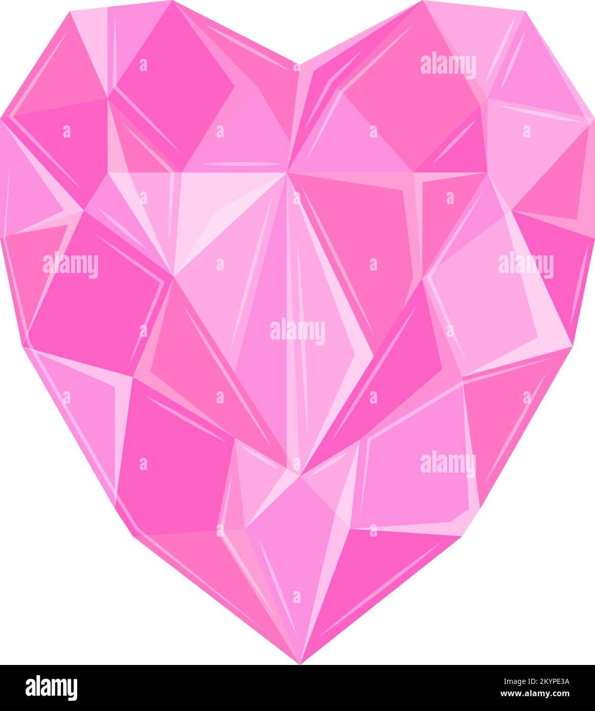 gemstone shaped heart Stock Vector Image & Art - Alamy