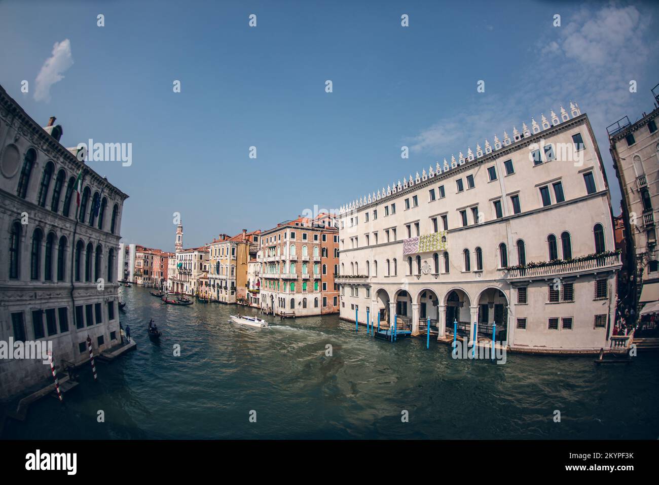 Image of Venice from the Rialto bridge Stock Photo - Alamy