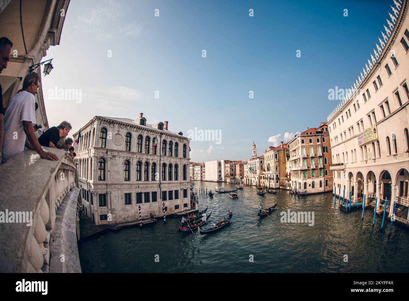 Image of Venice from the Rialto bridge Stock Photo - Alamy