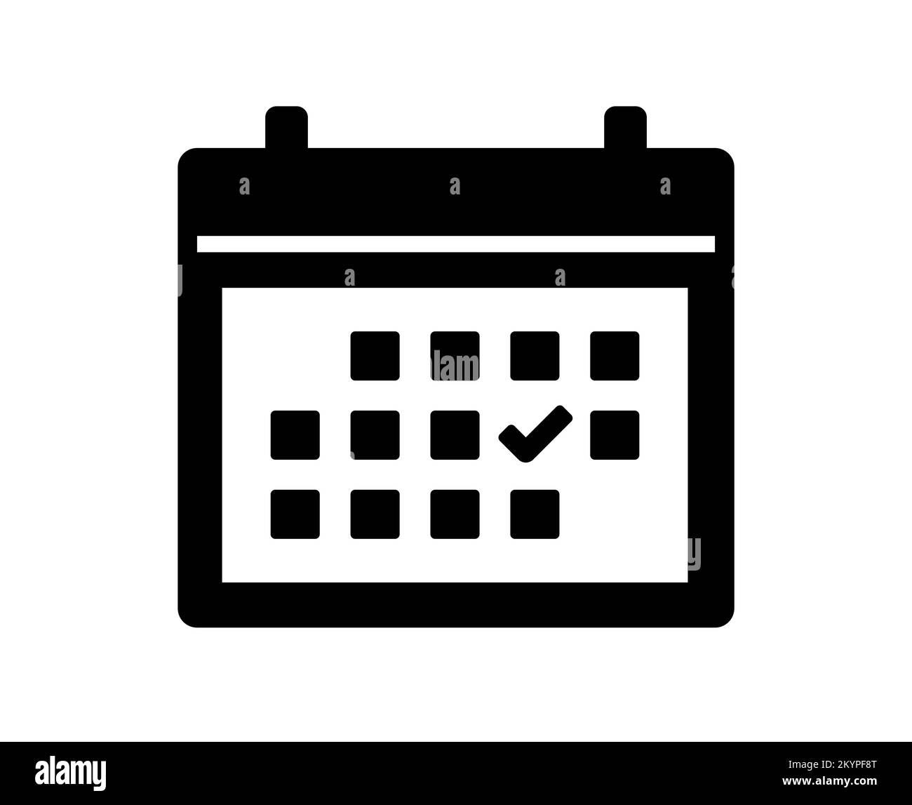 Schedule or calendar appointment date vector illustration icon Stock Vector