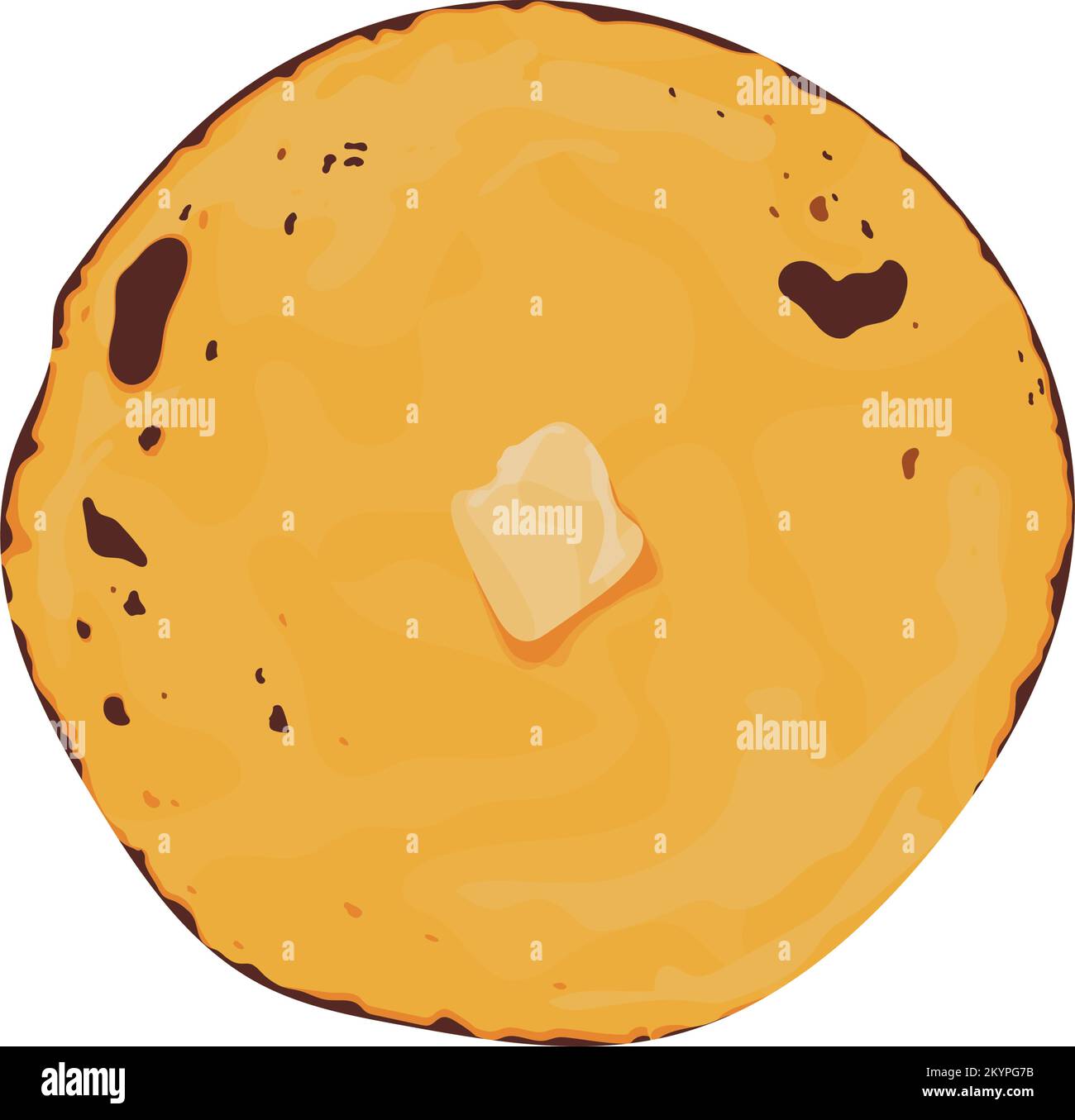 indian paratha with curd Stock Vector Image &amp; Art - Alamy