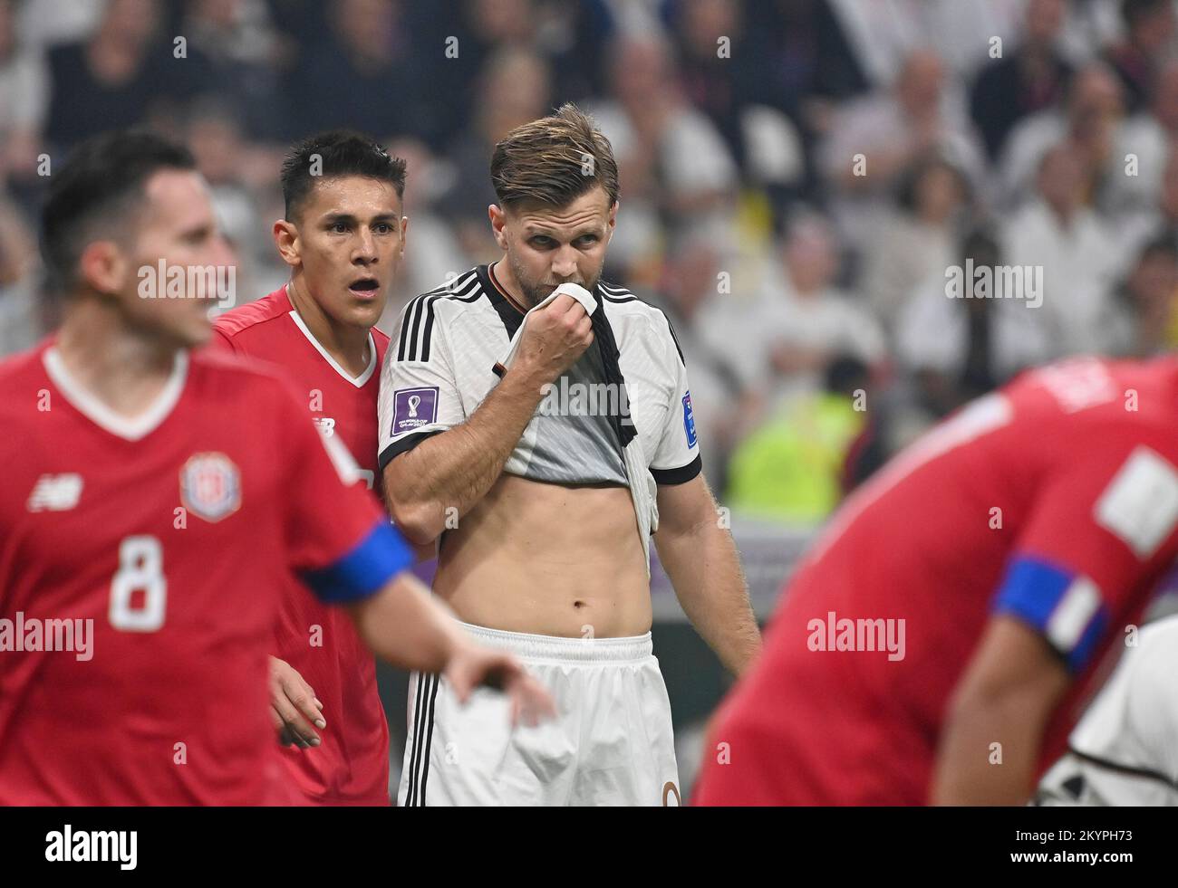 Qatar, 01/12/2022, Niclas FUELLKRUG (Fullkrug)(GER) disappointed Costa Rica (CRC) - Germany (GER), group phase group E, 3rd matchday, Al-Bayt Stadium in Al-Khor, on December 1st, 2022, football world championship 2022 in Qatar from November 20th. - 18.12.2022 Stock Photo