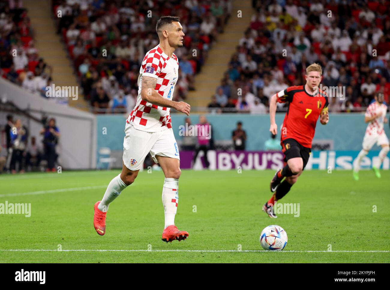 Ar Rayyan Qatar 01 12 2022 Dejan Lovren Of Croatia During The Fifa