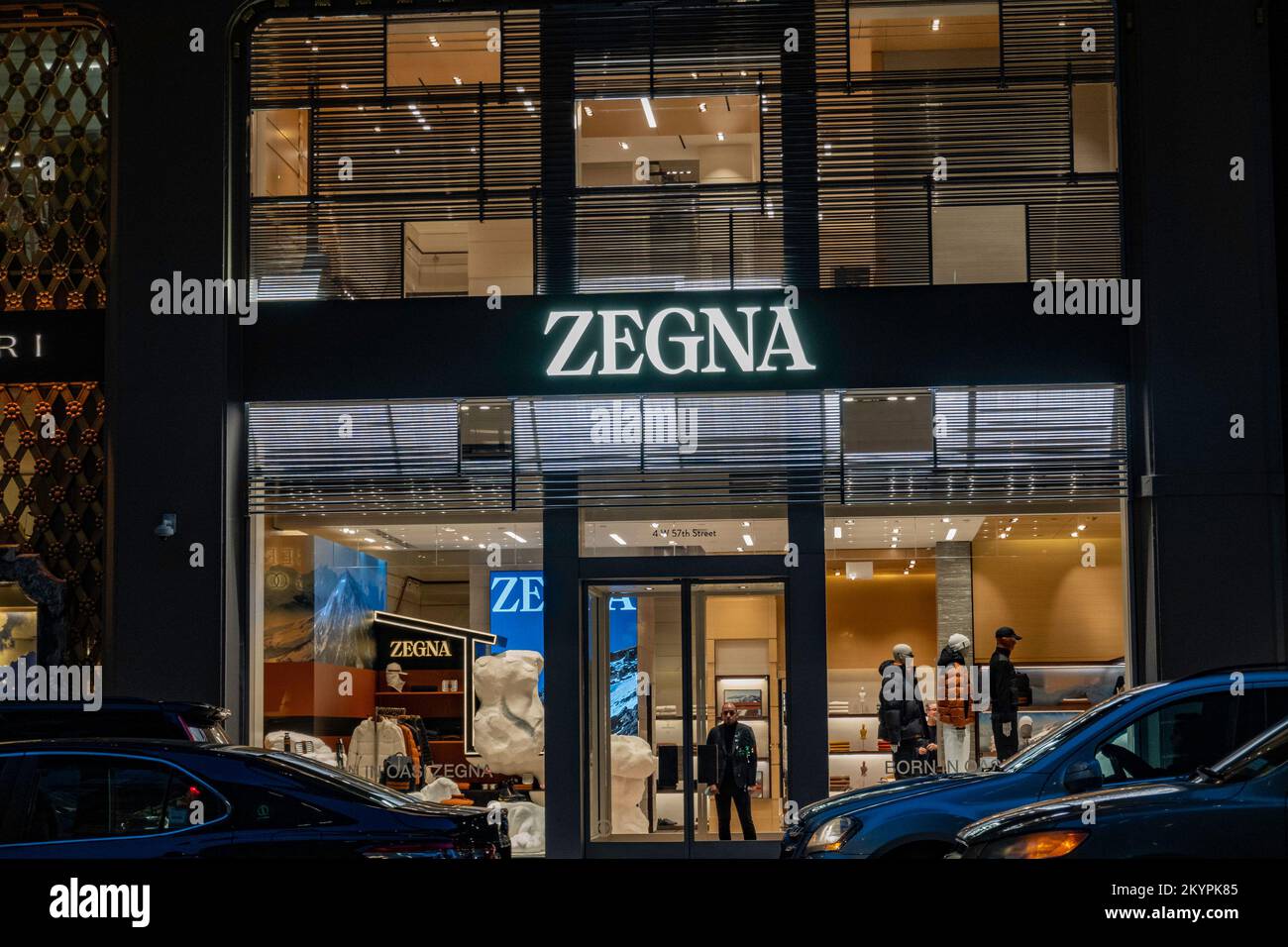 Fifth Avenue is lined with luxury brand name stores in New York City