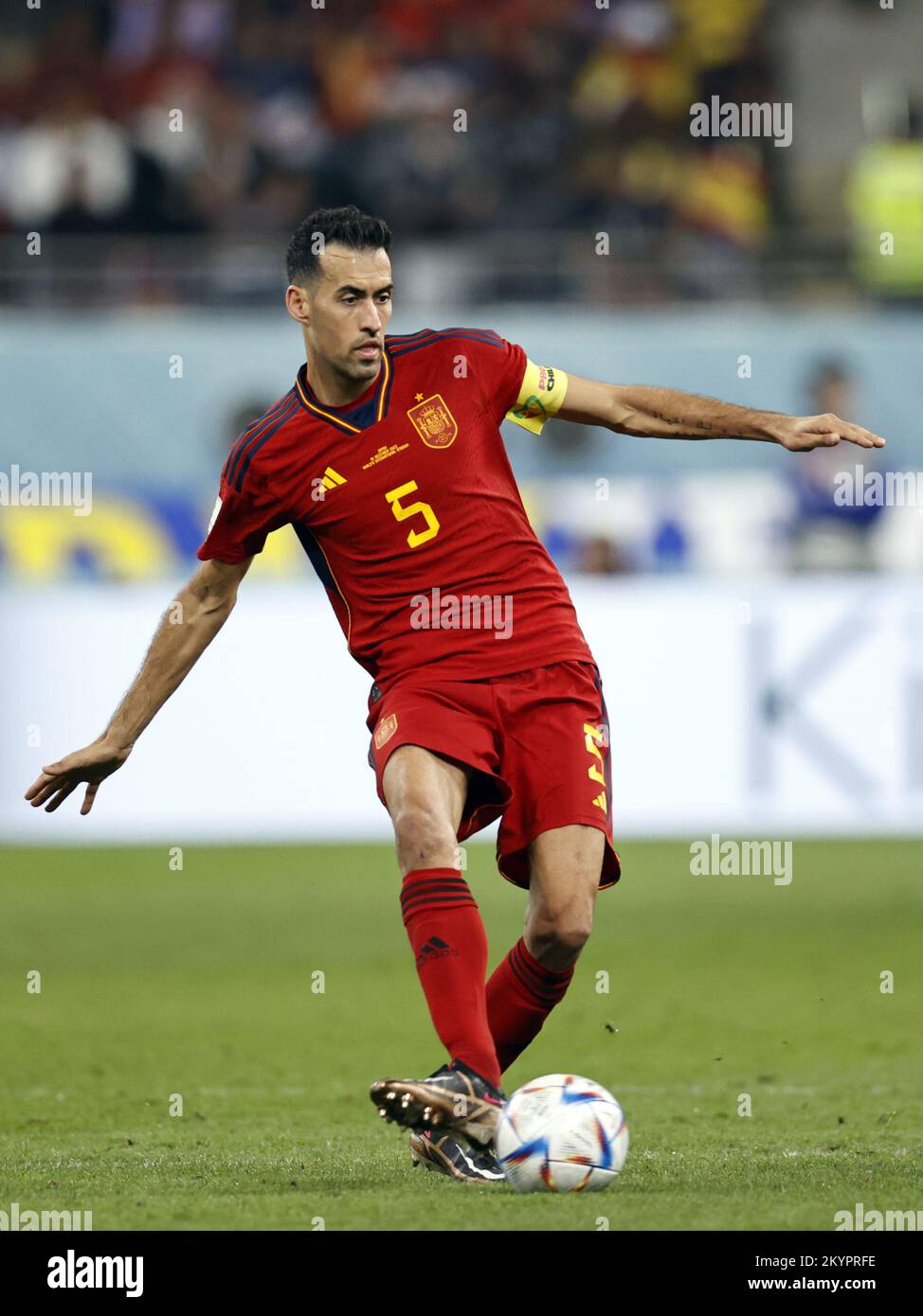 ArRayyan, Qatar. December 1, 2022, Sergio Busquets of Spain during the