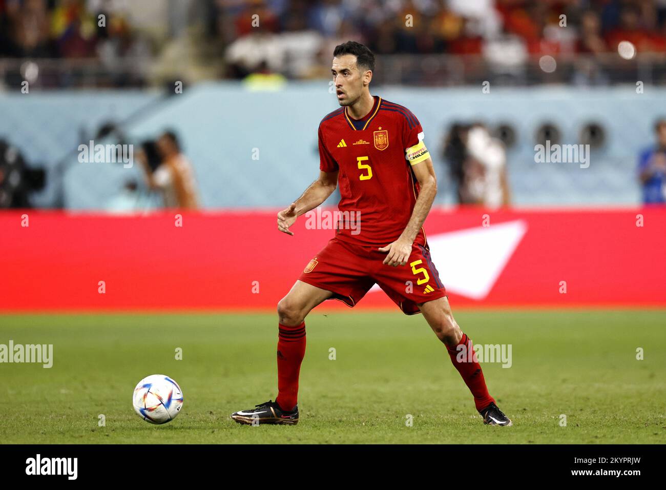 ArRayyan, Qatar. December 1, 2022, Sergio Busquets of Spain during the