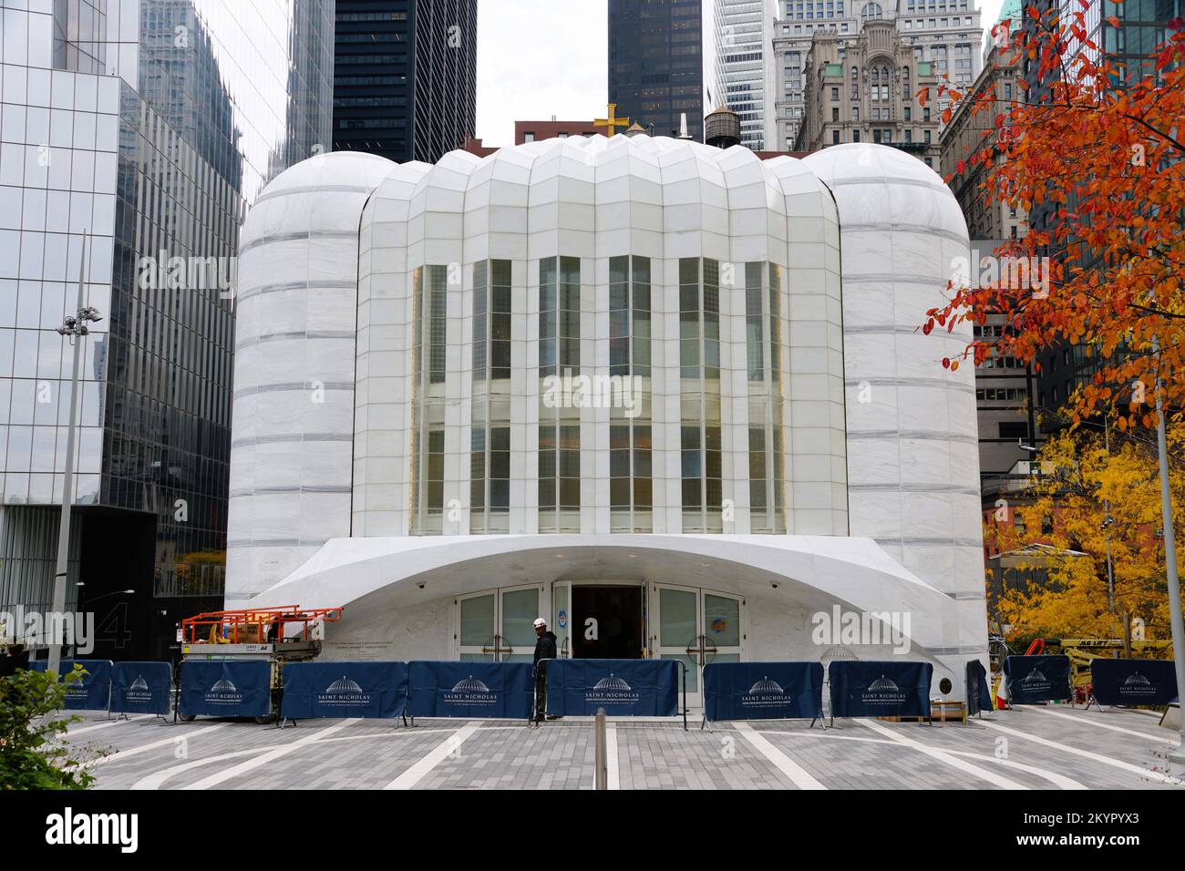 New York City, U.S.A October 31, 2022 The front of
