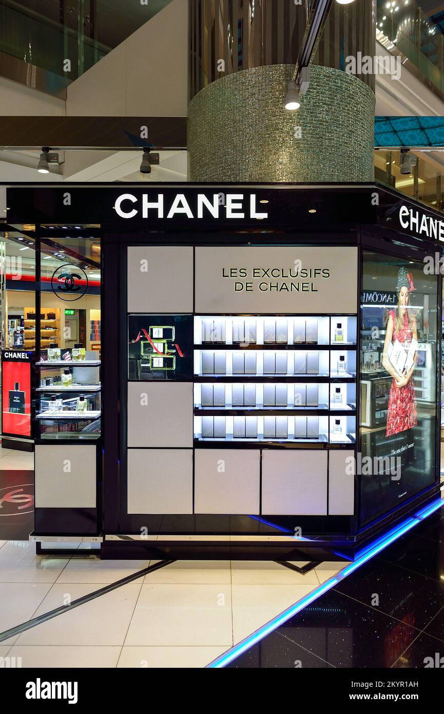 Chanel Light Banner in Shop at Duty Free Cosmetics Boutiques at the  International Airport at Charles De Gaulle, Paris. Luxury Editorial  Photography - Image of business, beauty: 196238347