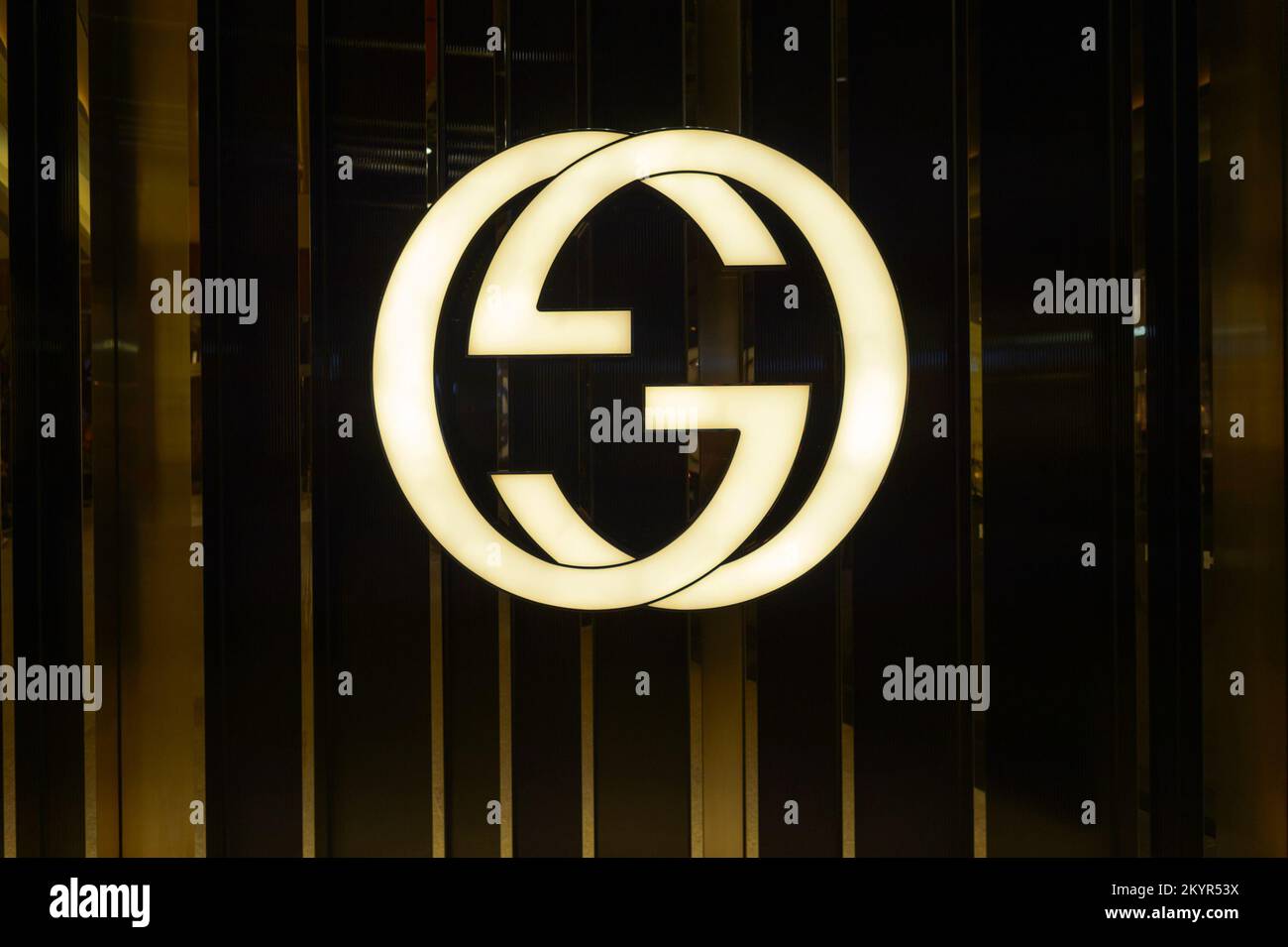 Gucci logo hi-res stock photography and images - Page 2 - Alamy