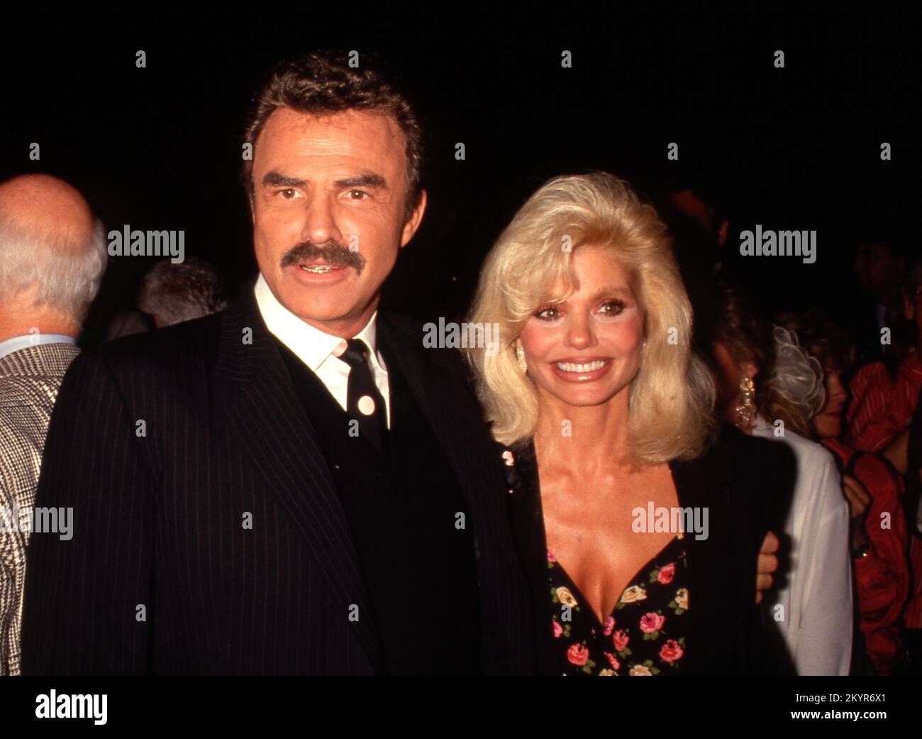 Burt Reynolds and Loni Anderson at the Pre-Emmy Award Gala at Westwood
