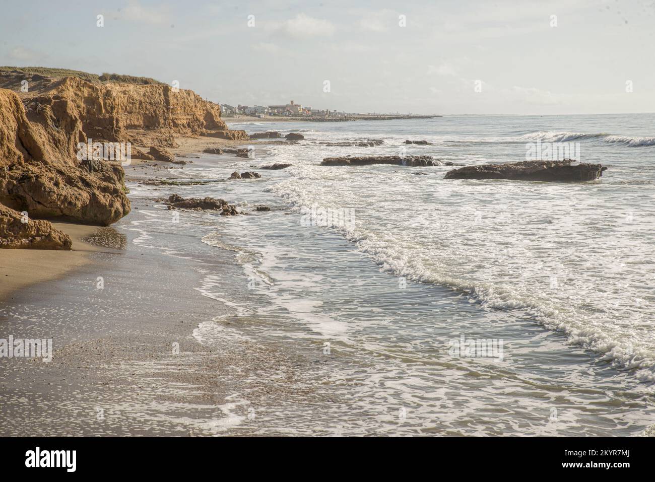 Marine landscape Santa Clara del Mar , Buenos Aires Province