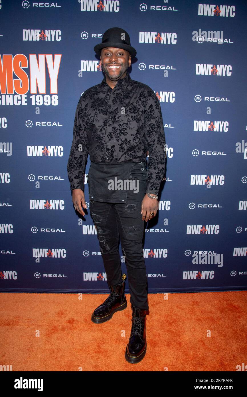 NEW YORK, NEW YORK DECEMBER 01 Douglas Lyons attends the 2022 Dances