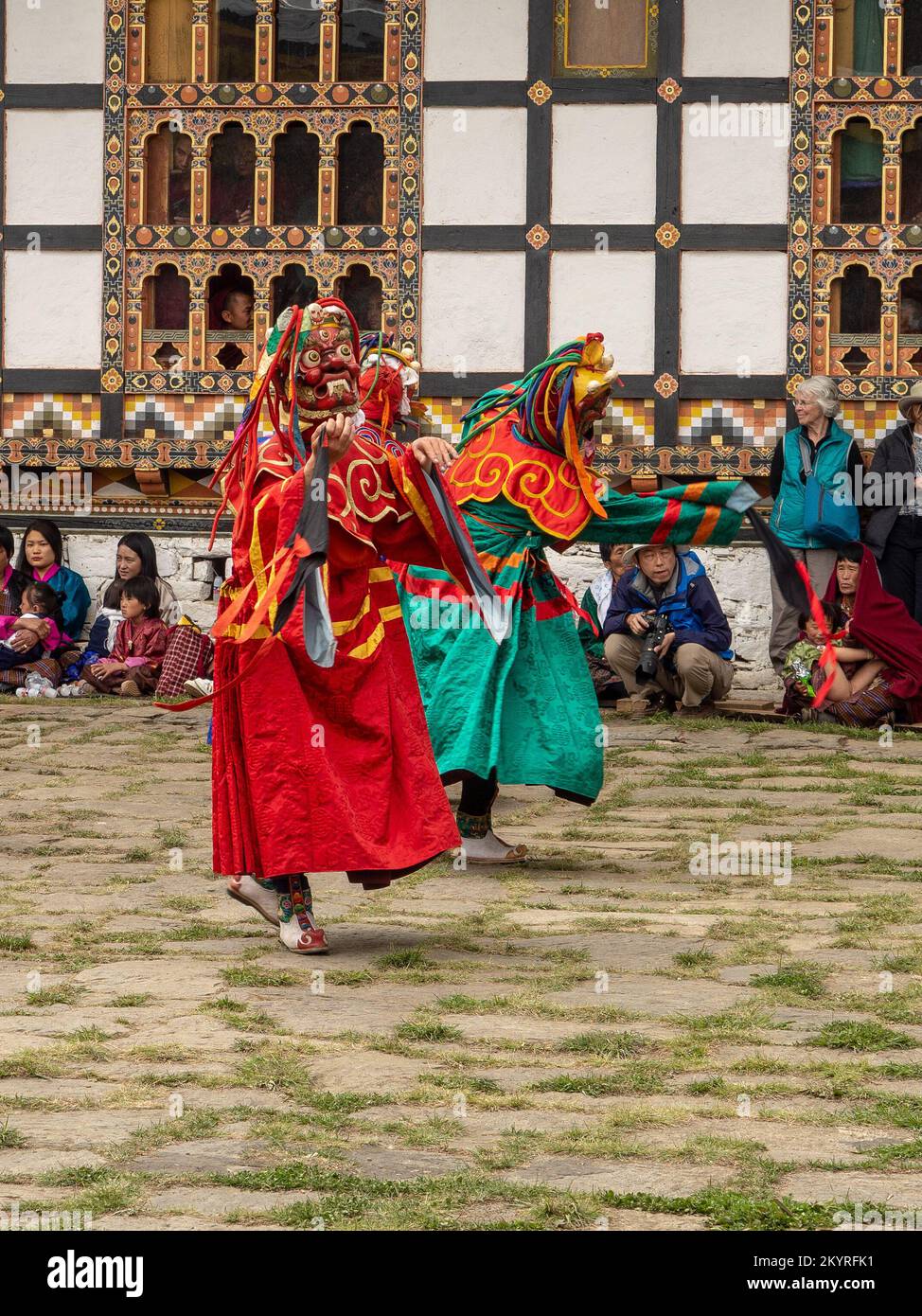 Festivals in Bhutan Stock Photo - Alamy