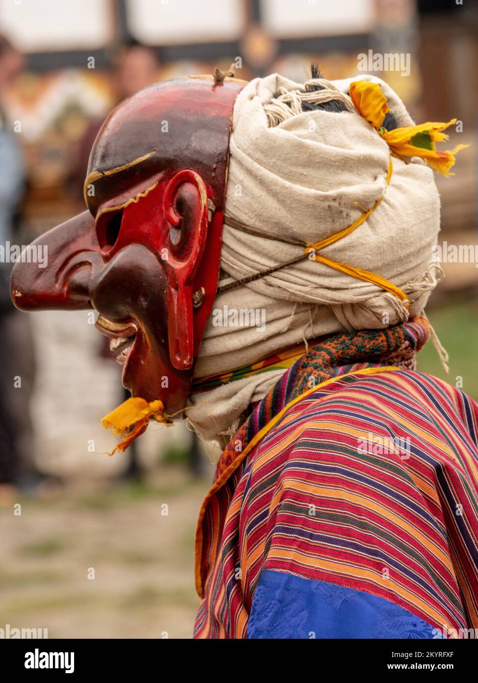 Festivals in Bhutan Stock Photo - Alamy