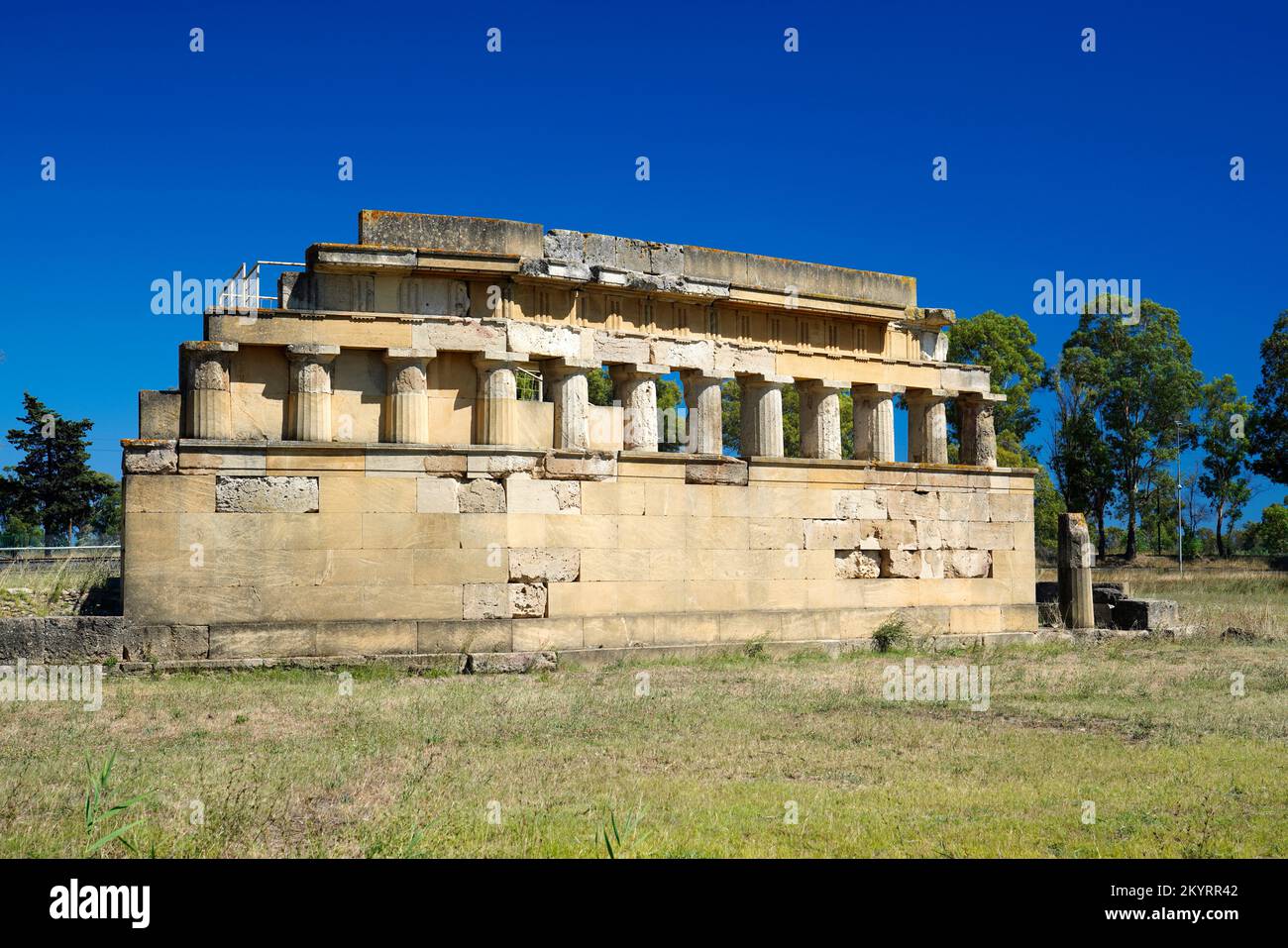 Site Archeologico di Metaponto,Basilicata Region,Province of Matera,Italy Stock Photo