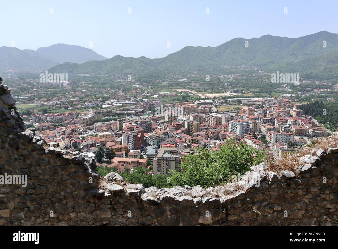 Mercato San Severino Panorama dalla Chiesa di San Severino al Monte