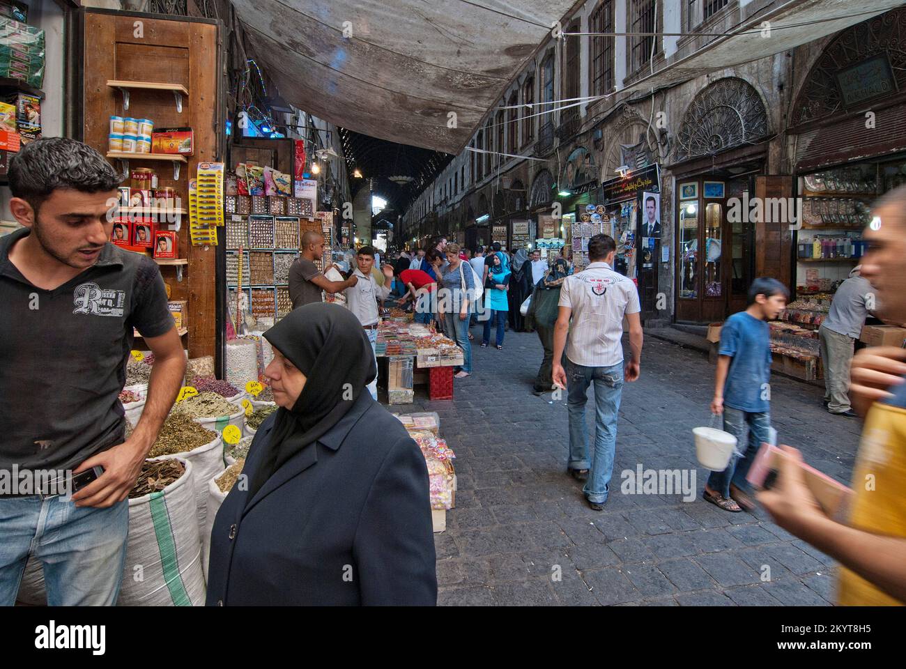 Al-Hamidiyah Souq  Damascus, Syria Stock Photo