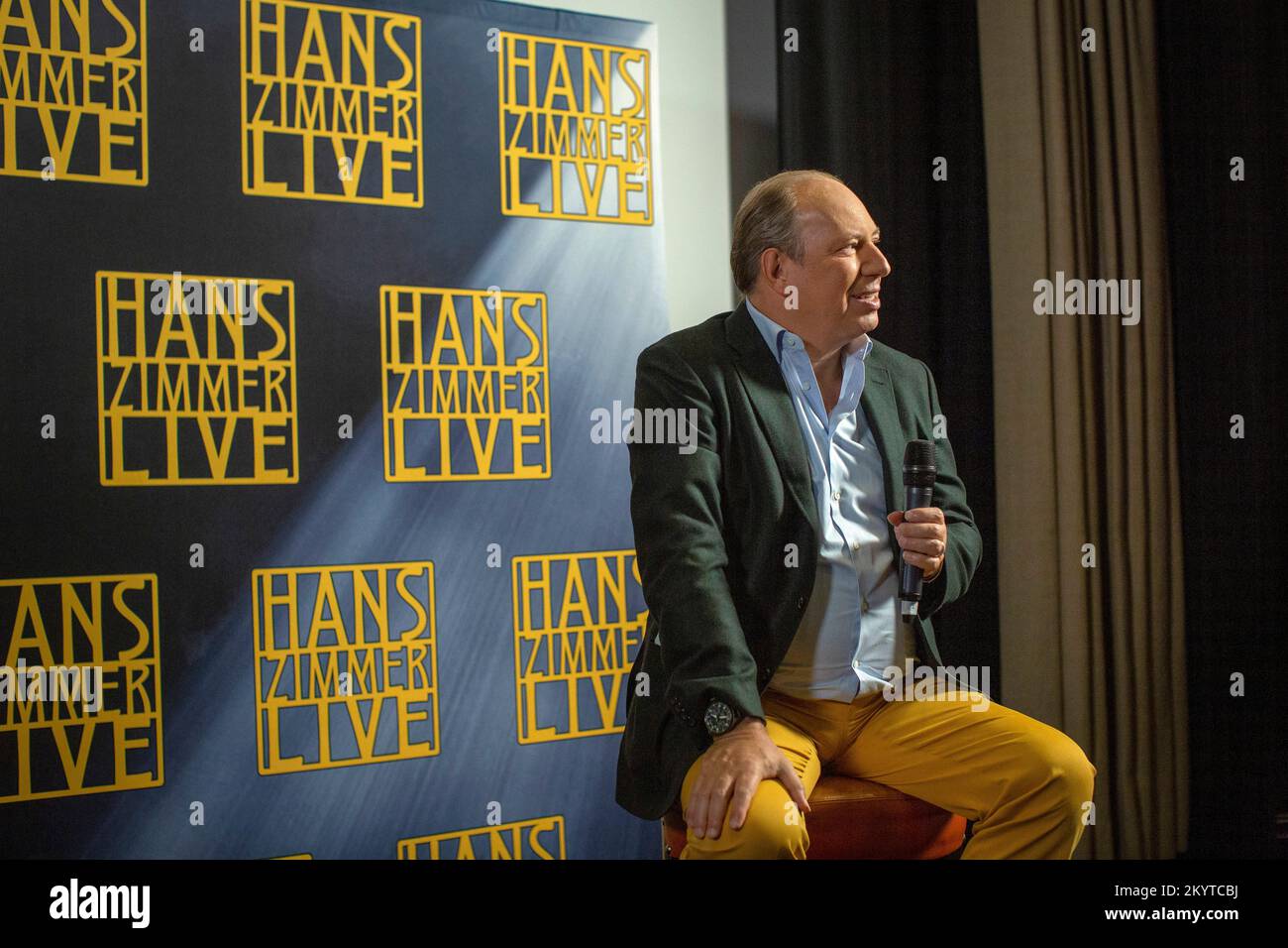 Hans Zimmer PR-event at Soho Hotel in London , October 6th , 2022. Stock Photo