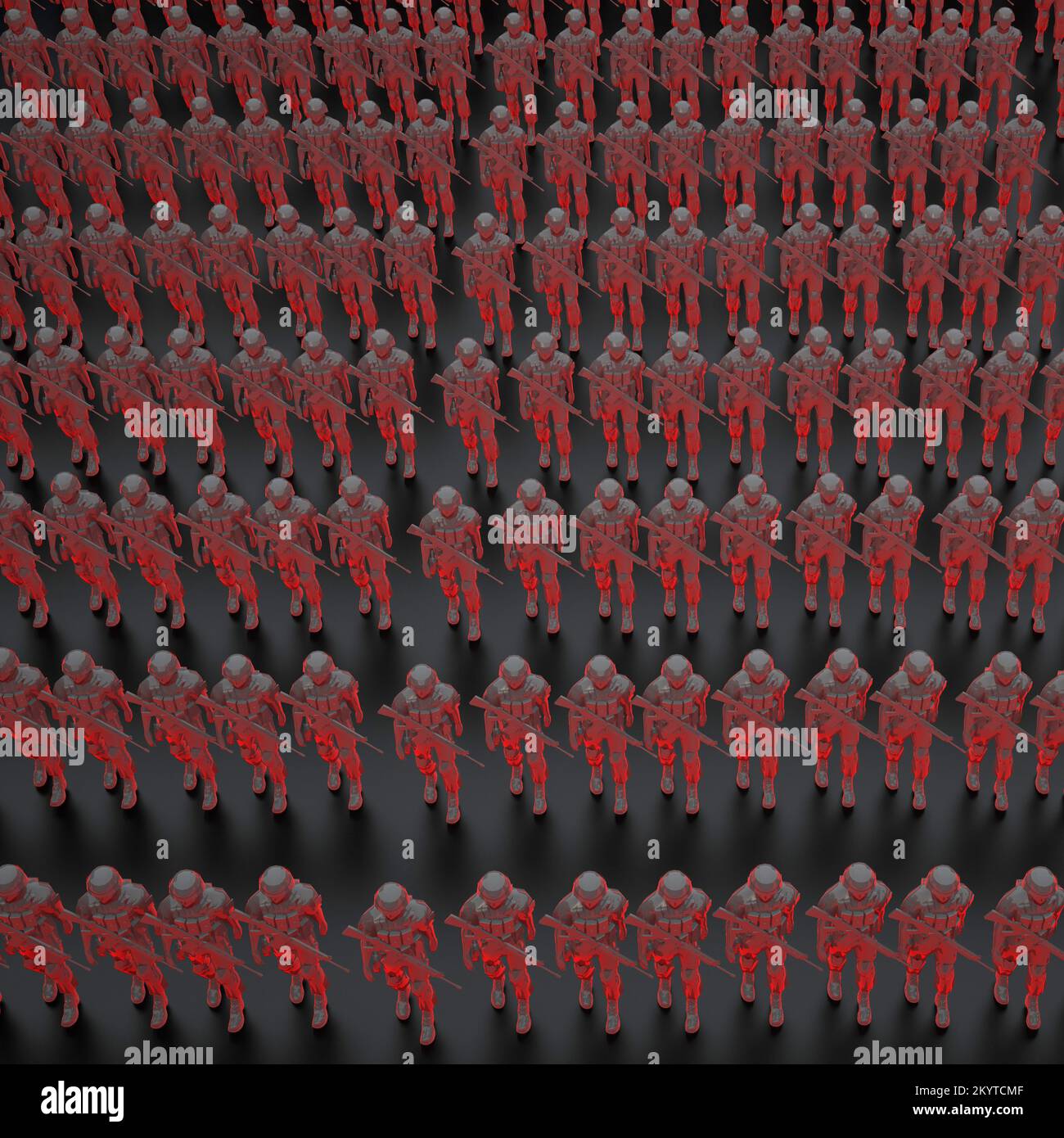 Large group of soldiers hi-res stock photography and images - Alamy