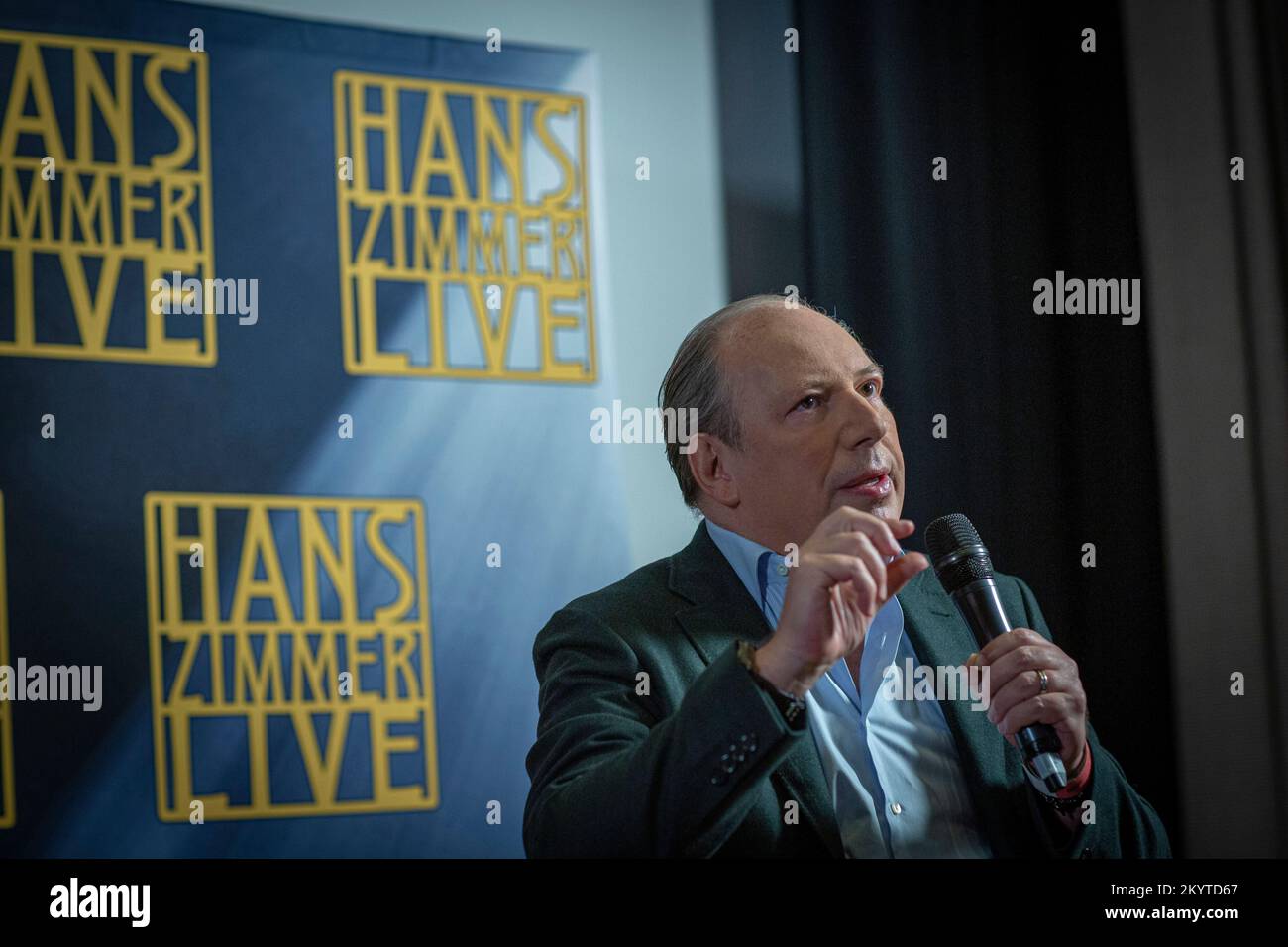 Hans Zimmer PR-event at Soho Hotel in London , October 6th , 2022. Stock Photo