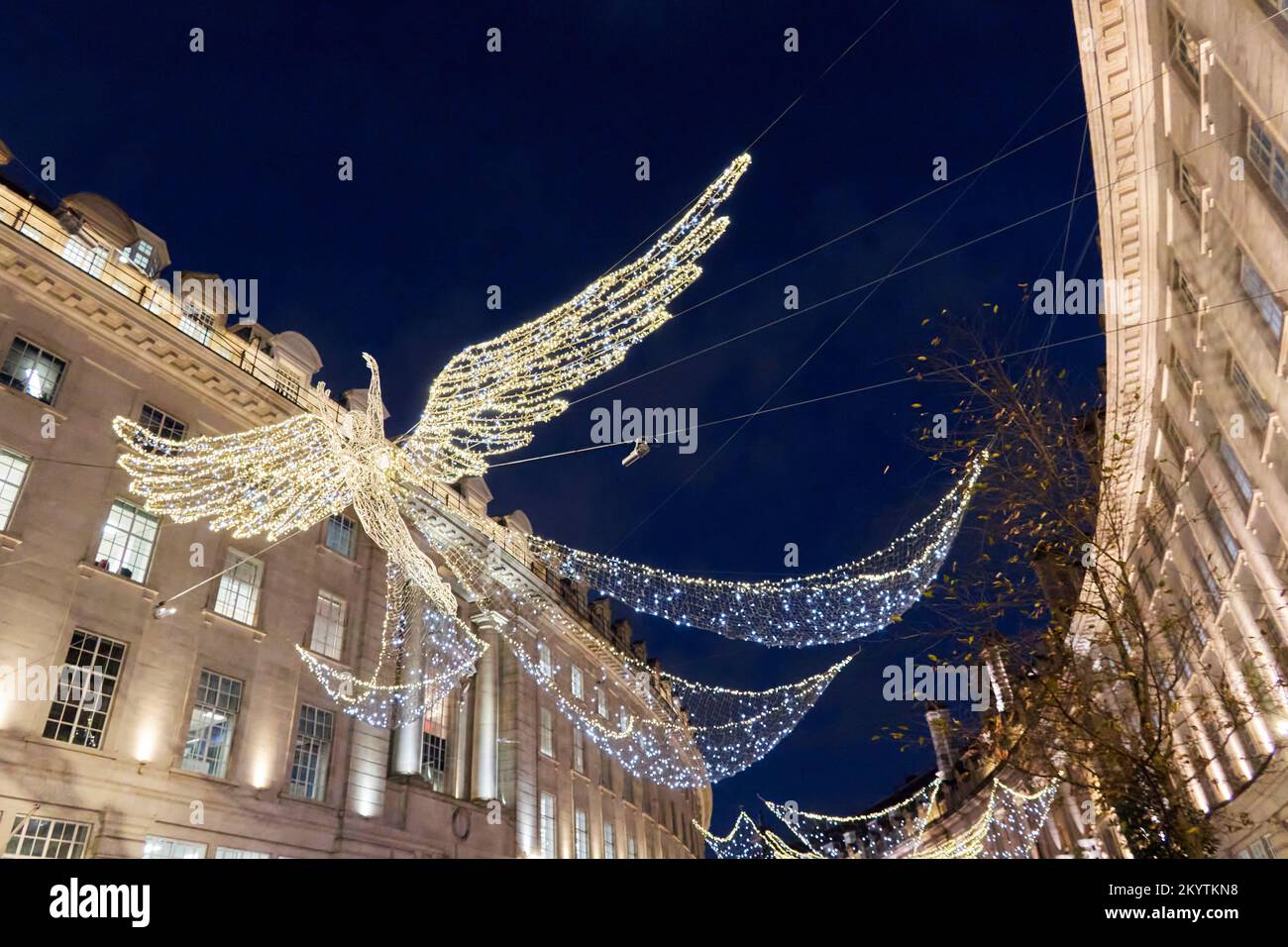 Regent Street - Christmas Lights 2022 Stock Photo