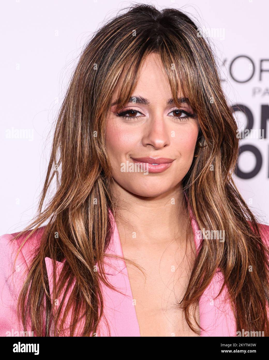 LOS ANGELES, CALIFORNIA, USA - DECEMBER 01: Cuban-American singer-songwriter Camila Cabello arrives at the L'Oreal Paris' Women Of Worth Celebration 2022 held at The Ebell of Los Angeles on December 1, 2022 in Los Angeles, California, United States. (Photo by Xavier Collin/Image Press Agency) Stock Photo