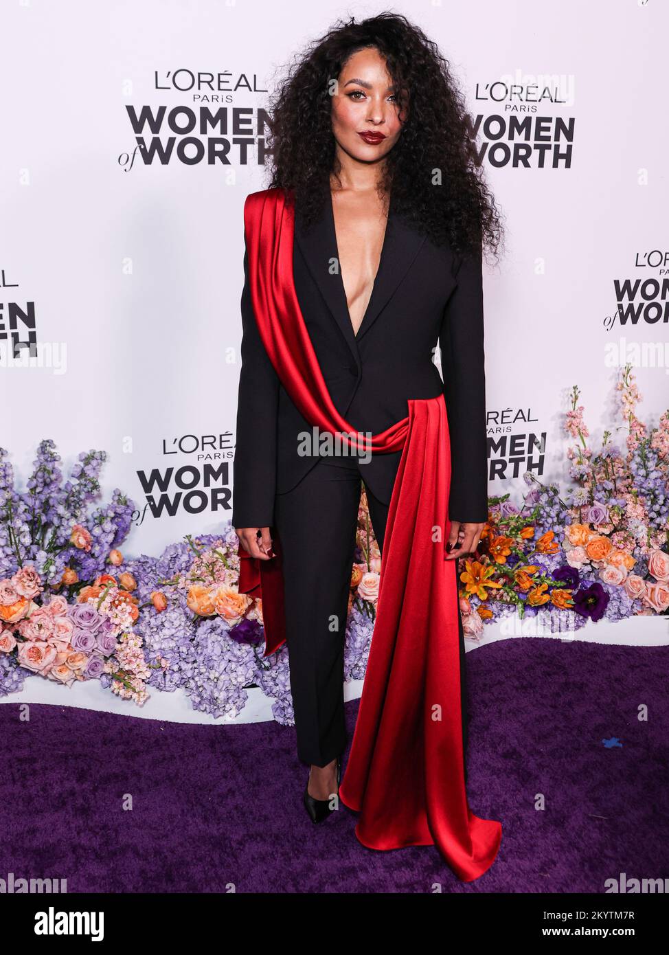 Los Angeles, United States. 01st Dec, 2022. LOS ANGELES, CALIFORNIA, USA - DECEMBER 01: American actress Kat Graham arrives at the L'Oreal Paris' Women Of Worth Celebration 2022 held at The Ebell of Los Angeles on December 1, 2022 in Los Angeles, California, United States. (Photo by Xavier Collin/Image Press Agency) Credit: Image Press Agency/Alamy Live News Stock Photo