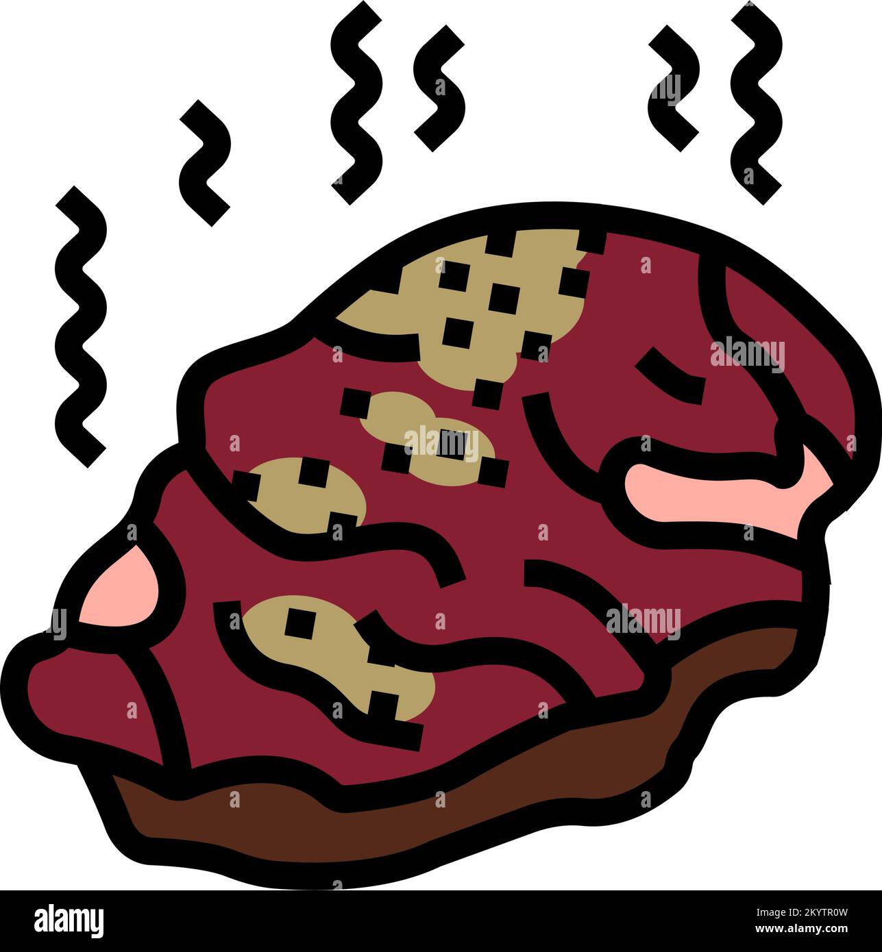 meat-rotten-food-color-icon-vector-illustration-stock-vector-image