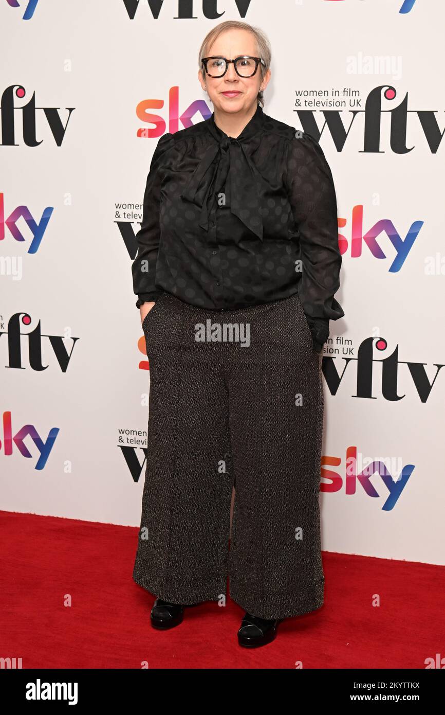 London, UK. 2 December 2022. Abi Morgan attending the Women in Film and TV Awards at the London Hilton Park Lane, central London. Picture date: Friday December 2, 2022. Photo credit should read: Matt Crossick/Empics/Alamy Live News Stock Photo